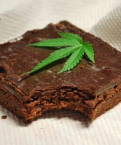 Cannabis infused brownies